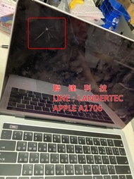 APPLE A1706 MacBookPro14,1 不開機 液晶螢幕 浸水 開機不顯示 主機板 維修 電池 聯達科技