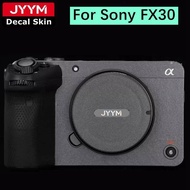 FX30 Decal Skin Vinyl Wrap Film Camera Body Protective Sticker Protector Coat For Sony FX30 ILME-FX3