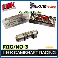 LHK Camshaft Racing Mio Stage 1 2 3