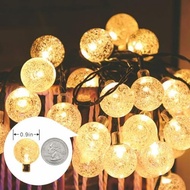 Solar Globle String Light Outdoor Waterproof Garden Decor Fairy Lights Auto On/Off, Decorative Light