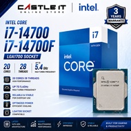 Intel Core i7-14700 i7-14700F 14th Gen 20Cores 28Threads 5.4GHz LGA1700 Processor