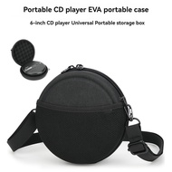 6-inch CD Round Player EVA Carrying Case Media Player Portable Storage Bag
