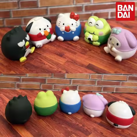 Bandai Namco Sanrio Characters Gashapon Figures Stuffed Full Series 2 Hello Kitty Keroppi Pochacco D