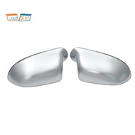 Car Wing Mirror Caps Matt Chrome Mirror Cover Rearview Side Mirror Cap  for  A4 S4 B8 A6 C6 09-11,A3