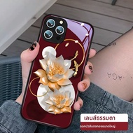 GGUU | เคส iPhone 14 สีแดง บางหรูหรา