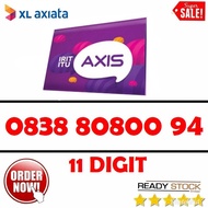 Nomor cantik AXIS axiata 4G ready kartu perdana 11 DIGIT RAPIH 0181