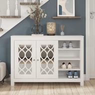 Synergy House Alice 2 Door Shoe Cabinet with Shelves (2.5ft)