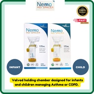 NEMO MDI SPACER CHAMBER 175ML (INFANT OR CHILD) | Nemo Spacer | Nemo Chamber | Asthma | Improve Lung