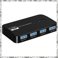 USB 3.0 KVM HUB Switcher USB 4 Device for PC Monitor Printer Keyboard Mouse Switcher USB