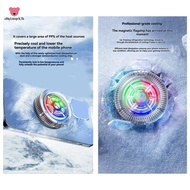 Ultrathin Magnetic Semiconductor Phone Cooler Ideal for Gaming Efficient Heat Sink Technology