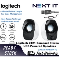 [READY STOCK] Logitech Z121 Stereo USB Speakers