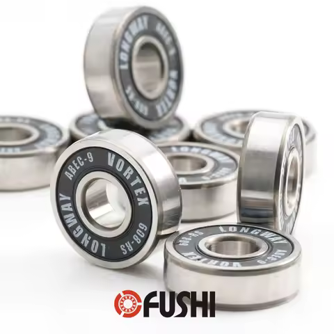 608 2RS Hybrid Ceramic Bearing ABEC-9 ( 8 PCS) 8x22x7 mm Skateboard Spinner Ceramic Nitride Pro Seri