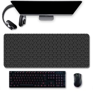 Mouse Pad Large Simple Table Mat-Gray Brick 80x30cm 90x40cm 100x50cm 120x60cm X3mm Gaming Mousepad