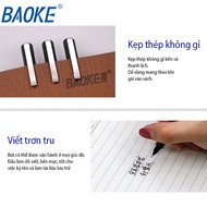 Box of 12 Signature Baoke BK111 liquid gel pens with 0.5mm nibs