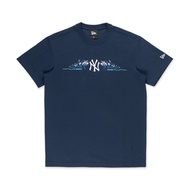 New Era เสื้อยืดแขนสั้นรุ่น 59Fifty Pack - Tonal Wave New York Yankees Oceanside Blue Short Sleeve T