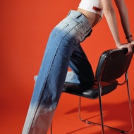 OFFTHEACCENT Faded Jeans pants - Light Blue