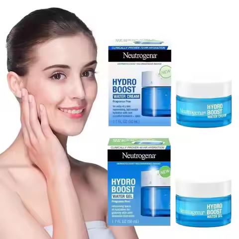 Neutrogena Hydro Boost Hyaluronic Acid Cream 24H Long-lasting Hydration Lightweight Gel Texture Impr