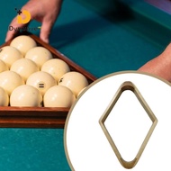 Dynwave Billiard Pool Ball Rack Sturdy Wooden Accessory 9 Ball Diamond Table Practice Device for Ent
