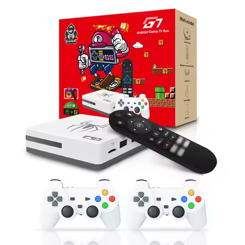 New Dual System TV Game BOX G7 8K 3D Arcade Games Player 36000+ Games 64g Retro Classic Game Consol 