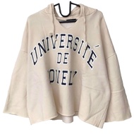 UNIVERSITE DE LOVELY Trendy Korean Style Crope Hoodie Crewneck Sweatshirt Sweater Hudie Kpop Women O