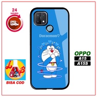 Lab Casing Oppo A15 / A15S Terbaru [ Fashion Kartun Doraemon ] Case Hp Oppo A15 Termurah - Hardcase 