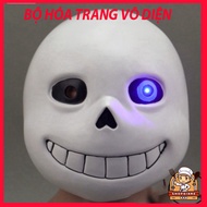 Blue eye head mask Hot Game Undertale Sans fish mask hacker green frog hacker mask