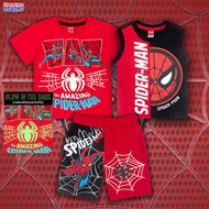 Marvel เสื้อยืด เสื้อกล้าม และกางเกงเด็กลายสไปเดอร์แมน 3-9 ขวบ ผ้าCotton 100% สินค้าลิขสิทธิ์แท้ Cha