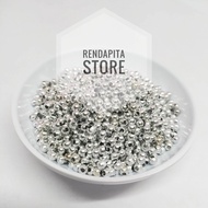 Mutiara Payet 3mm Per 20 Gram/Manik Bulat Ringan/Mote Kebaya Gaun Gamis/Manik Kerajinan Termurah/Manik Mote Kecil