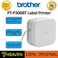 Brother P-Touch Cube PT-P300BT Portable Bluetooth Label Waterproof Sticker Printer Tze Sticker Tape 