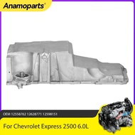 Engine Part Oil Pan Fit 6.0L V8 For Isuzu NPR HD Workhorse W62 Chevrolet Express 2500 Savana 2500 LS