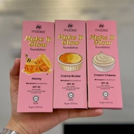Maaez Foundation 15gm (Small Size) / Maaez Cosmetics Make It Glow FD / Maeez Maez Snow Honey Caramel