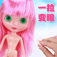 Blythe doll Little Cloth blythe doll Big Head Big Eye Girl Makeup Change Body Nude doll Joint Movabl