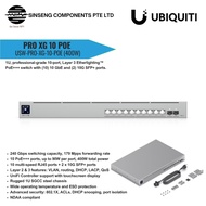 Ubiquiti UniFi Pro XG 10 PoE USW-Pro-XG-10-PoE | 10-Port 10G PoE++ Switch, 240Gbps, 400W PoE, 1U Rac