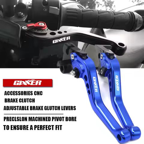 For GIXXER 250 SF GIXXER 150 125 SF250 2020-2023 2022 Motorcycle Accessories CNC short Adjustable Br