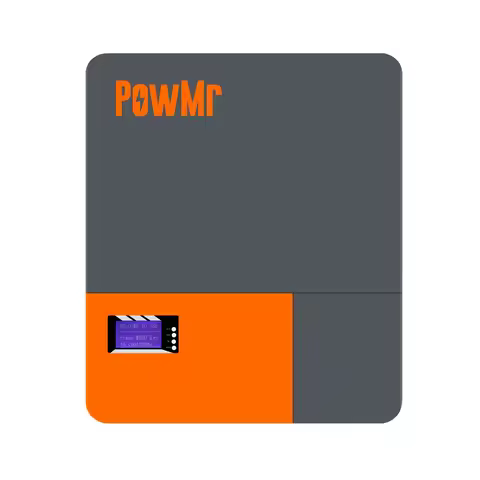 PowMr Powerwall 100Ah 51.2V LiFePo4 Battery BMS 5kWH ≥6000 Time Cycles 16S Wall-Mounted Solar Energy