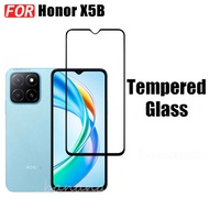 สําหรับ Honor X5B กระจกนิรภัย Honor X7B X6B X8B X7C ป้องกันหน้าจอเลนส์กล้องกระจก + ฟิล์มด้านหลัง