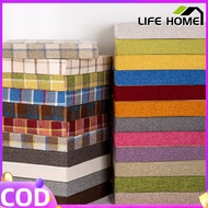 35d thick high-density sponge cushion linen sofa cushion bay window cushion chair cushion