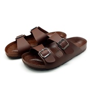 XES Men BSMM21043 Slip-on Comfort Sandals (  Black  Brown  )