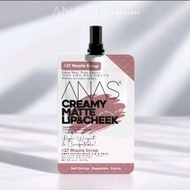 ANAS Pouch Creamy Lipmatte for Lip & Cheek (5ML) | Soft on Lips | Anas Cosmetics