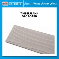 MurahJaya- Lisplank Motif Kayu / Timberplank 20x244cm Tebal 8mm - GRC Board