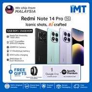 Xiaomi Redmi Note 14 Pro 5G Smartphone | Mediatek Dimensity 7300 Ultra | 6.67" AMOLED Display