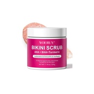 Bikini Area Exfoliator with 10% AHA+BHA Gentle Cleansing Care Scrub dfgthrtuj