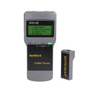 xguli SC8108 Multifunctional Portable LCD Digital Display Network Tester LAN Phone Cable Meter
