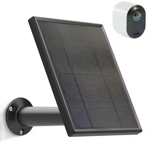 6W 6V Solar Panel Charging for Arlo Ultra/ Ultra 2 /Arlo Pro 3/Pro 4t/GO 2/PRO 5S