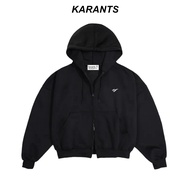 Karants Unisex Men's and Women's Plain Zip Hoodie - AK31