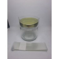 ✆M7361 120 Ml Glass Jar With Free Clear Seal