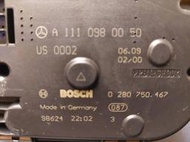 Benz 賓士原廠 C/E 引擎 電子節氣門 Bosch 0280750467