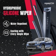Kamatto Wiper Subaru Forester Post-Facelift (2017-2018) Hydrophobic Silicone Water Repelling Coating
