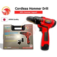 SENSUI JAPAN Cordless Hammer Drill 12V / With Hammer Impact