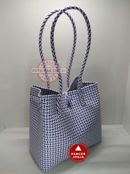 JUAL TAS ANYAM JALI JALI JOGJA / TAS BELANJA JALI ANYAM / TAS SANGKEK JOGJA / TAS JALI PLASTIK / TAS